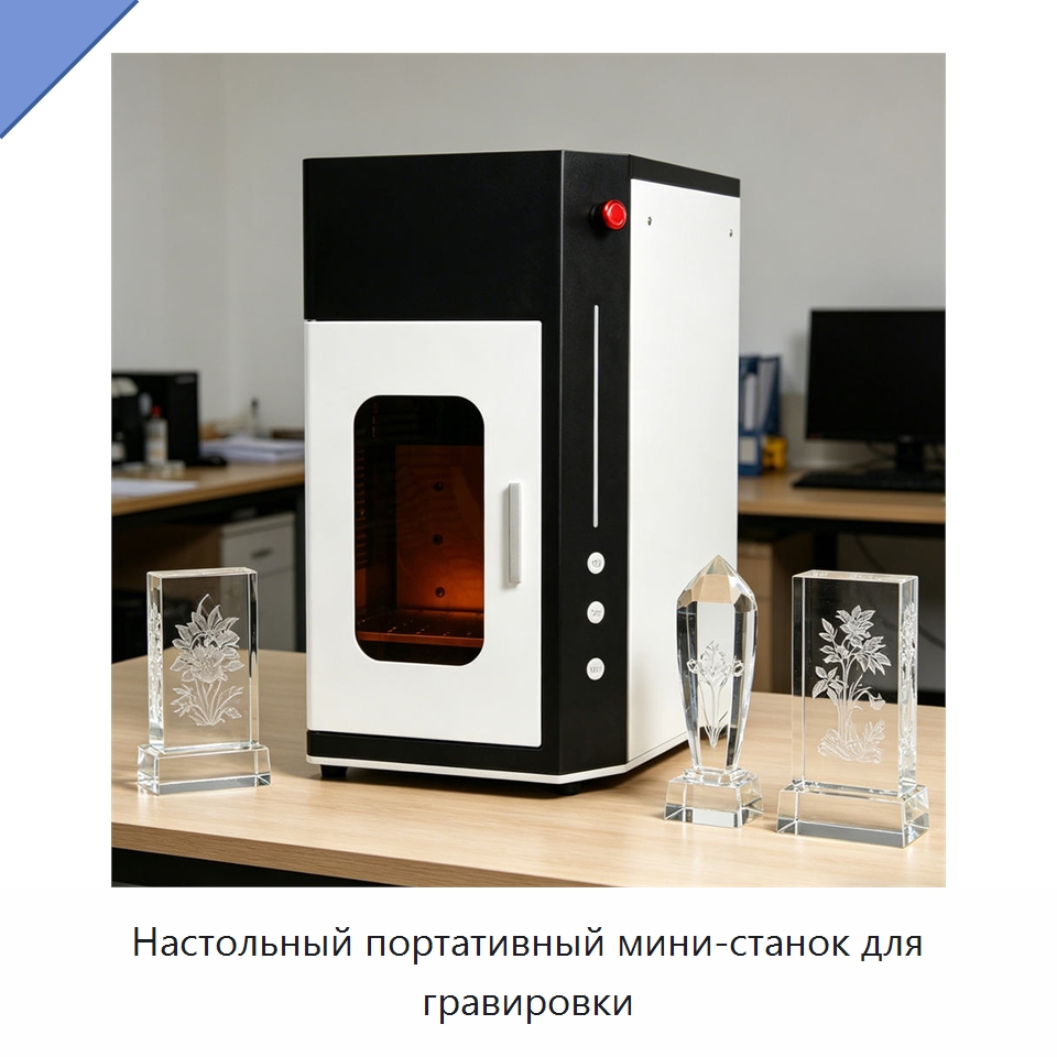 Настольный портативный мини-станок для гравировки — Лазерные гравировальные станки