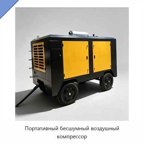 Портативный бесшумный воздушный компрессор