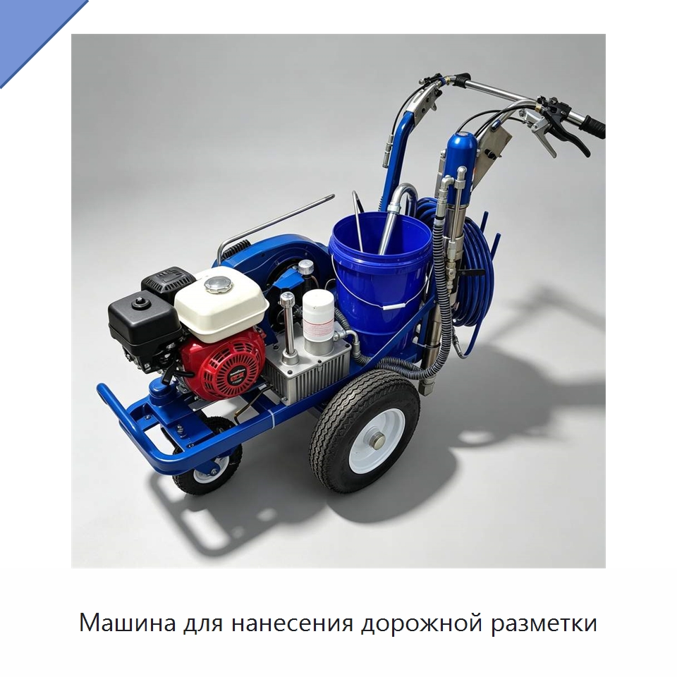 Машина для нанесения дорожной разметки — Дорожная техника