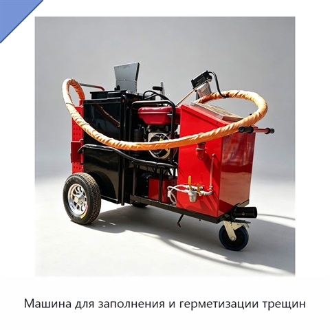 Машина для заполнения и герметизации трещин