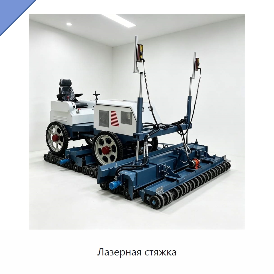 Лазерная стяжка — Специальная строительная техника