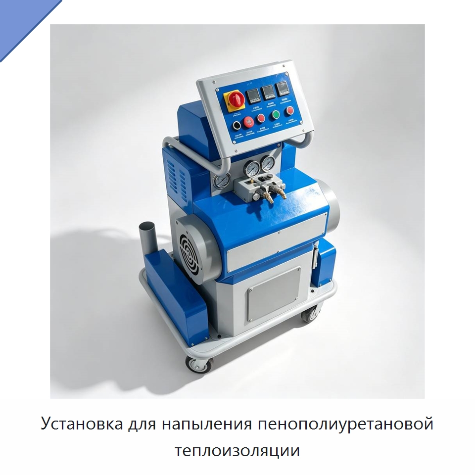 Установка для напыления пенополиуретановой теплоизоляции — Специальная строительная техника