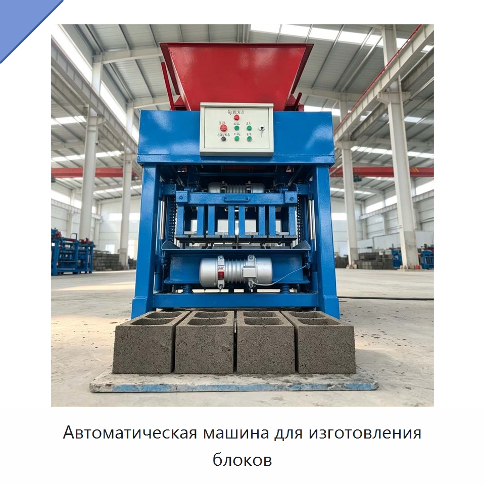 Автоматическая машина для изготовления блоков — Оборудование для производства кирпича