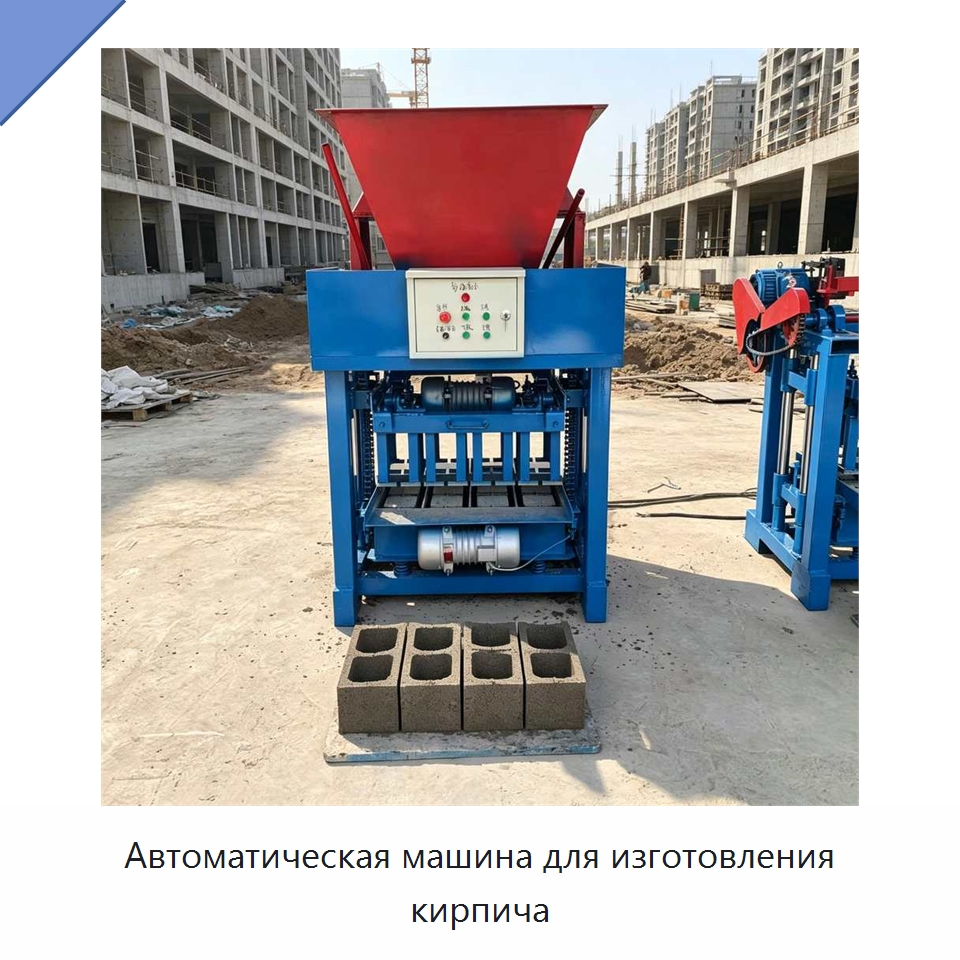 Автоматическая машина для изготовления кирпича — Оборудование для производства кирпича