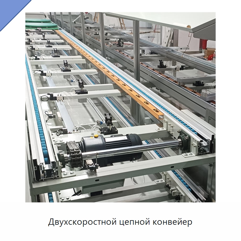 Двухскоростной цепной конвейер — Специальные конвейеры