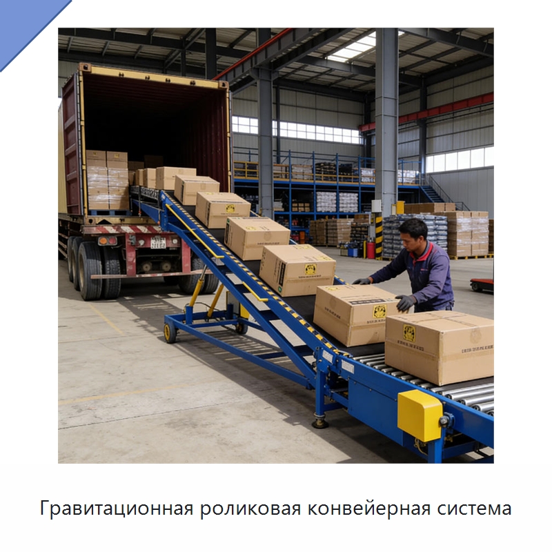 Гравитационная роликовая конвейерная система — Специальные конвейеры