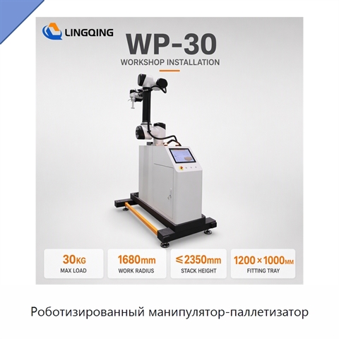 Роботизированный манипулятор-паллетизатор
