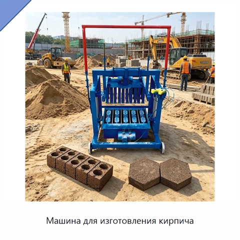 Машина для изготовления кирпича
