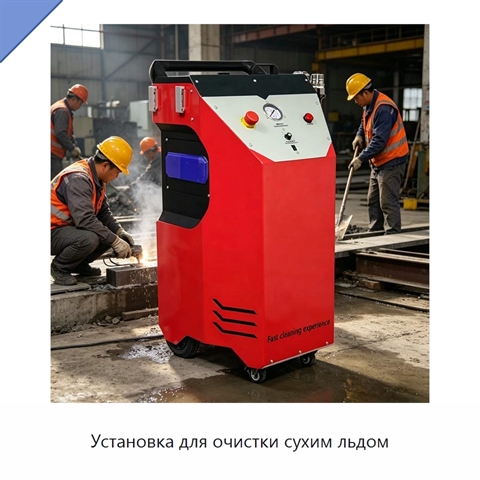 Установка для очистки сухим льдом