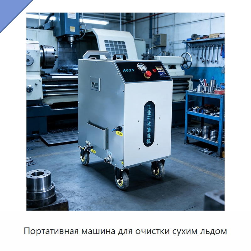 Портативная машина для очистки сухим льдом — Специальное бывшее в употреблении оборудование