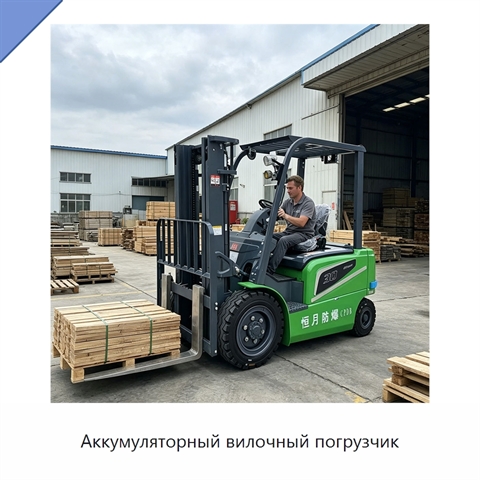 Аккумуляторный вилочный погрузчик