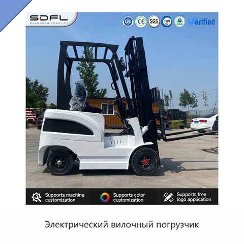 Электрический вилочный погрузчик