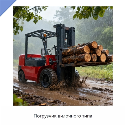 Погрузчик вилочного типа