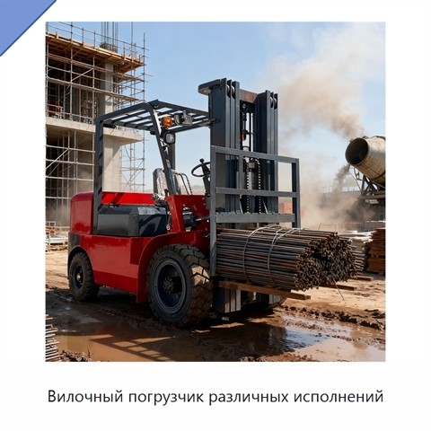 Вилочный погрузчик различных исполнений