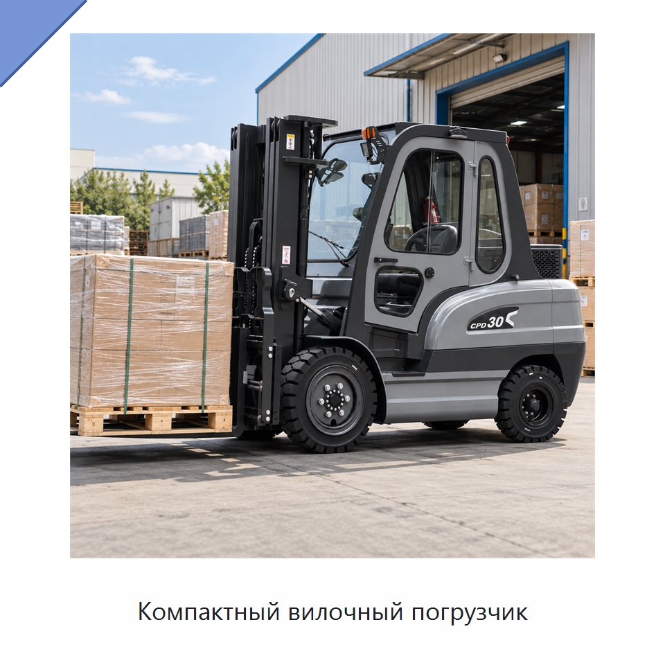 Компактный вилочный погрузчик — Вилочные погрузчики