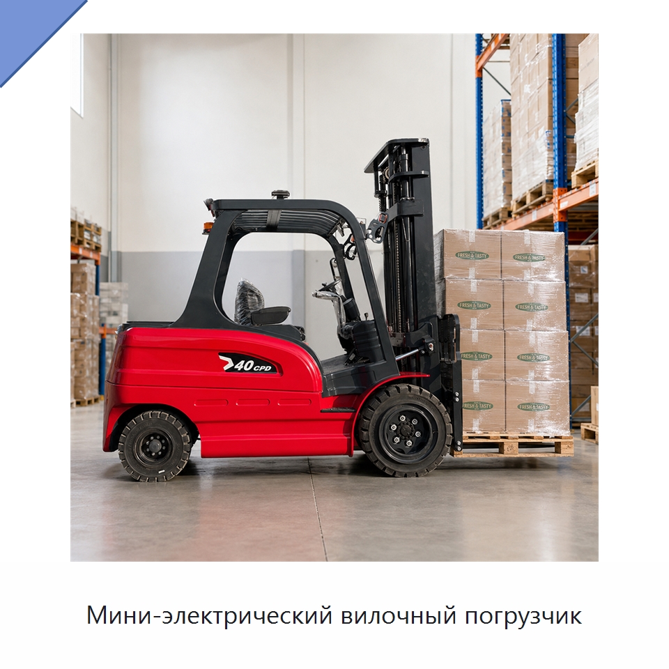 Мини-электрический вилочный погрузчик — Вилочные погрузчики