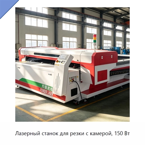 Лазерный станок для резки с камерой, 150 Вт