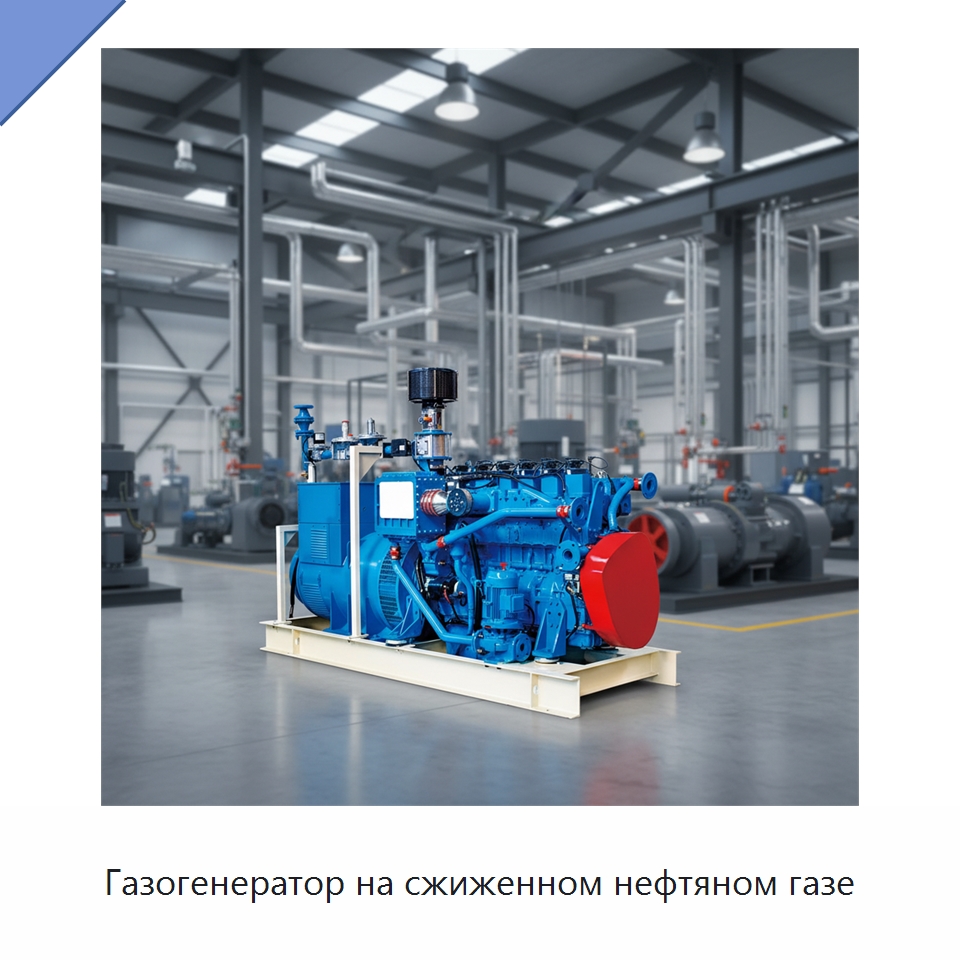 Газогенератор на сжиженном нефтяном газе — Газотурбинные генераторы