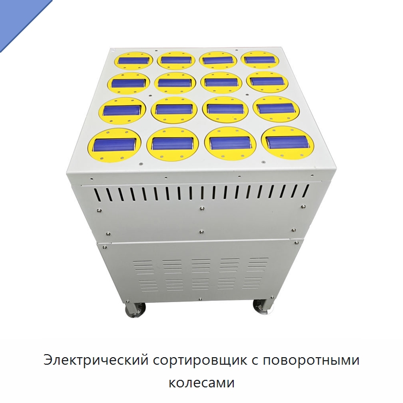 Электрический сортировщик с поворотными колесами — Сортировочный конвейер