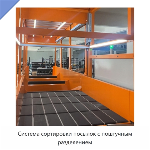 Система сортировки посылок с поштучным разделением