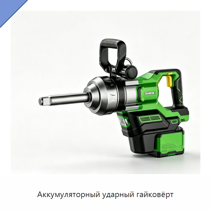 Аккумуляторный ударный гайковёрт — Гайковёрты