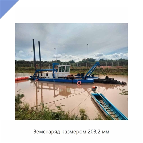 Земснаряд размером 203,2 мм