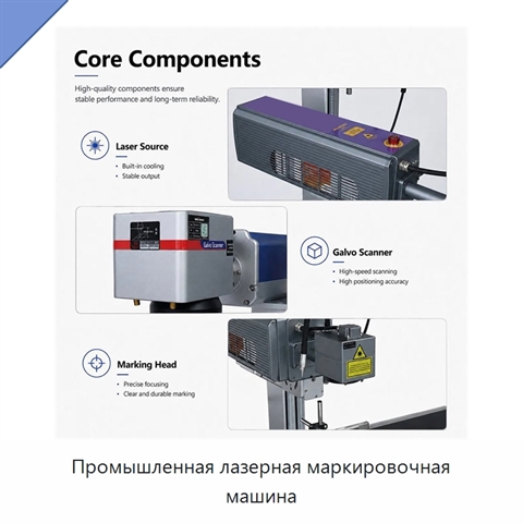 Промышленная лазерная маркировочная машина