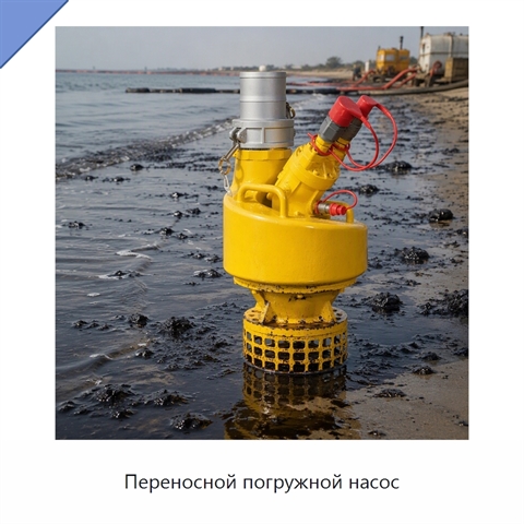 Переносной погружной насос