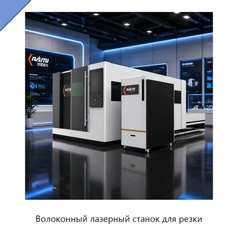 Волоконный лазерный станок для резки