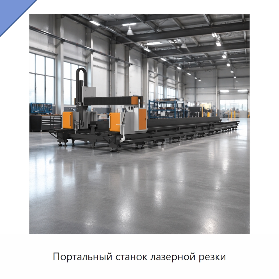 Портальный станок лазерной резки — Станки лазерной резки