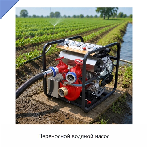Переносной водяной насос