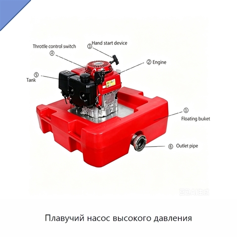 Плавучий насос высокого давления