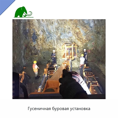 Гусеничная буровая установка