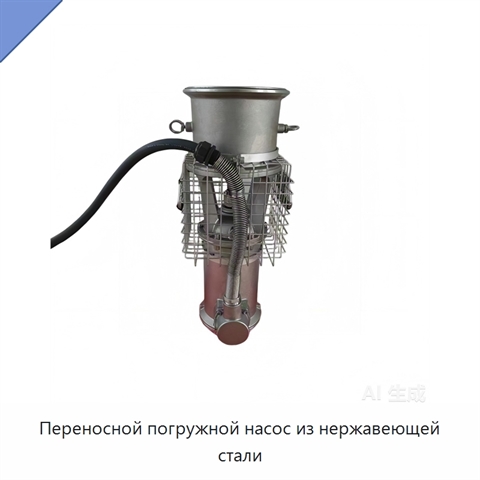 Переносной погружной насос из нержавеющей стали