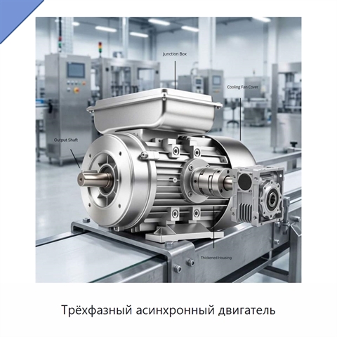 Трёхфазный асинхронный двигатель