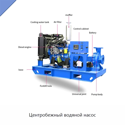 Центробежный водяной насос