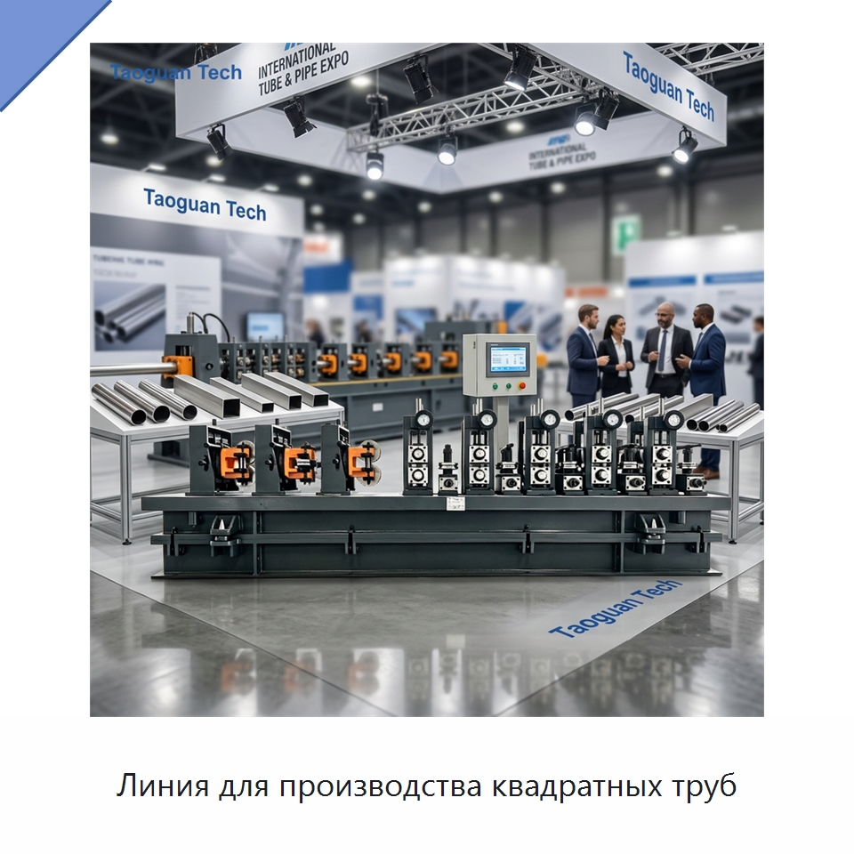 Линия для производства квадратных труб — Оборудование для производства труб