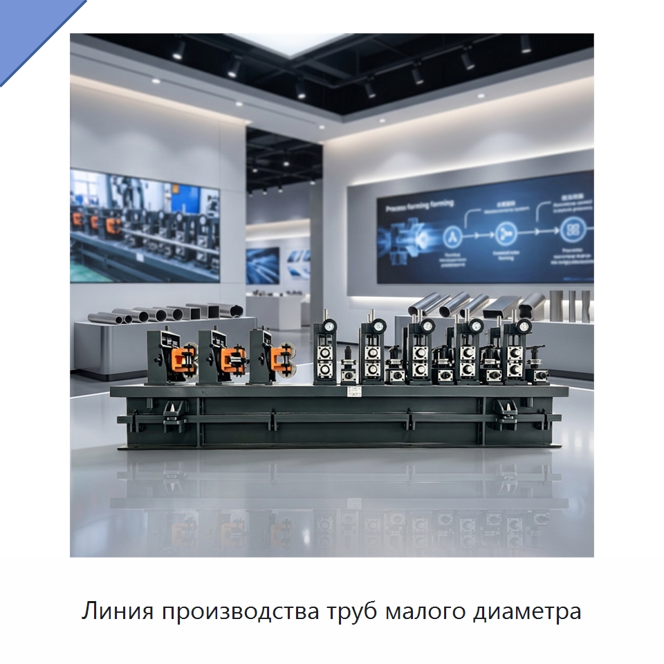 Линия производства труб малого диаметра — Оборудование для производства труб