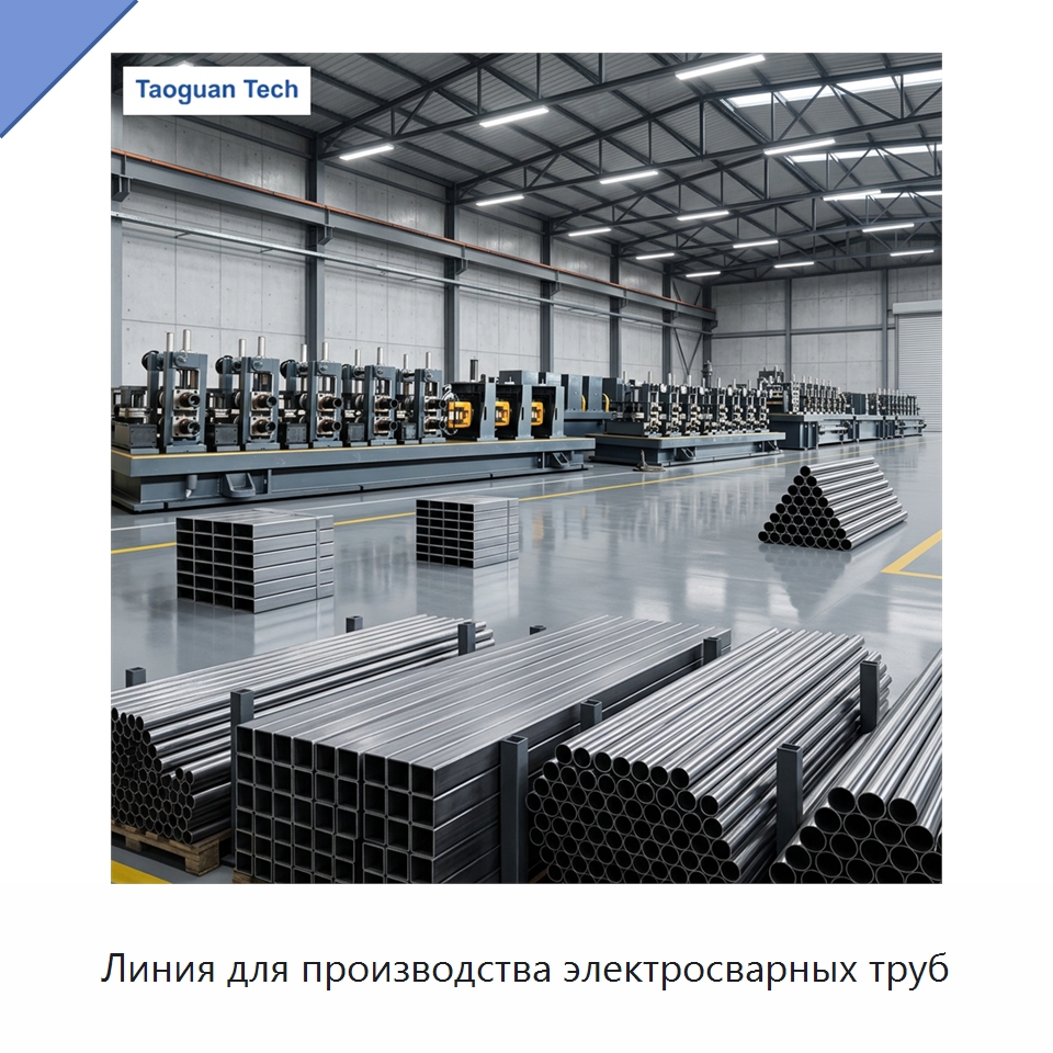Линия для производства электросварных труб — Оборудование для производства труб