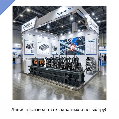 Линия производства квадратных и полых труб