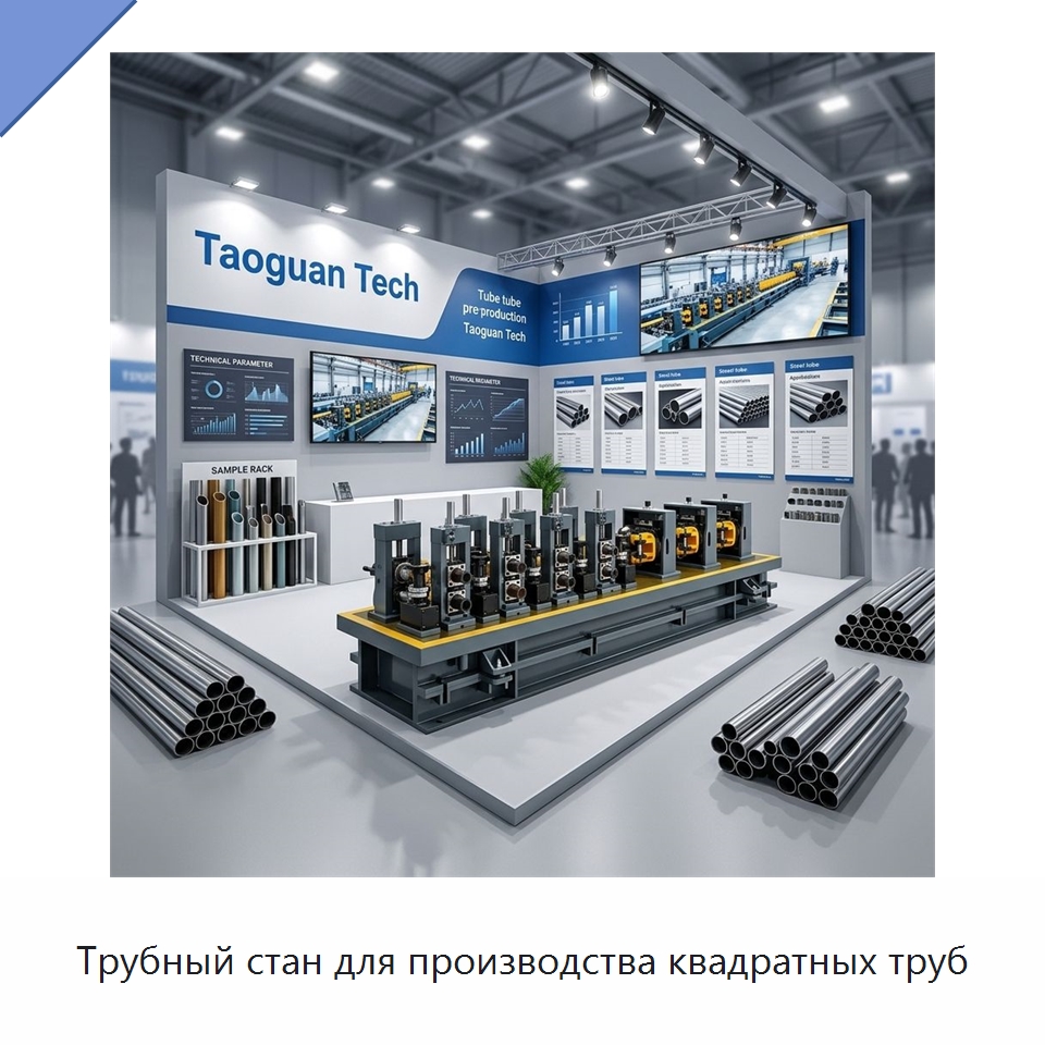 Трубный стан для производства квадратных труб — Оборудование для производства труб