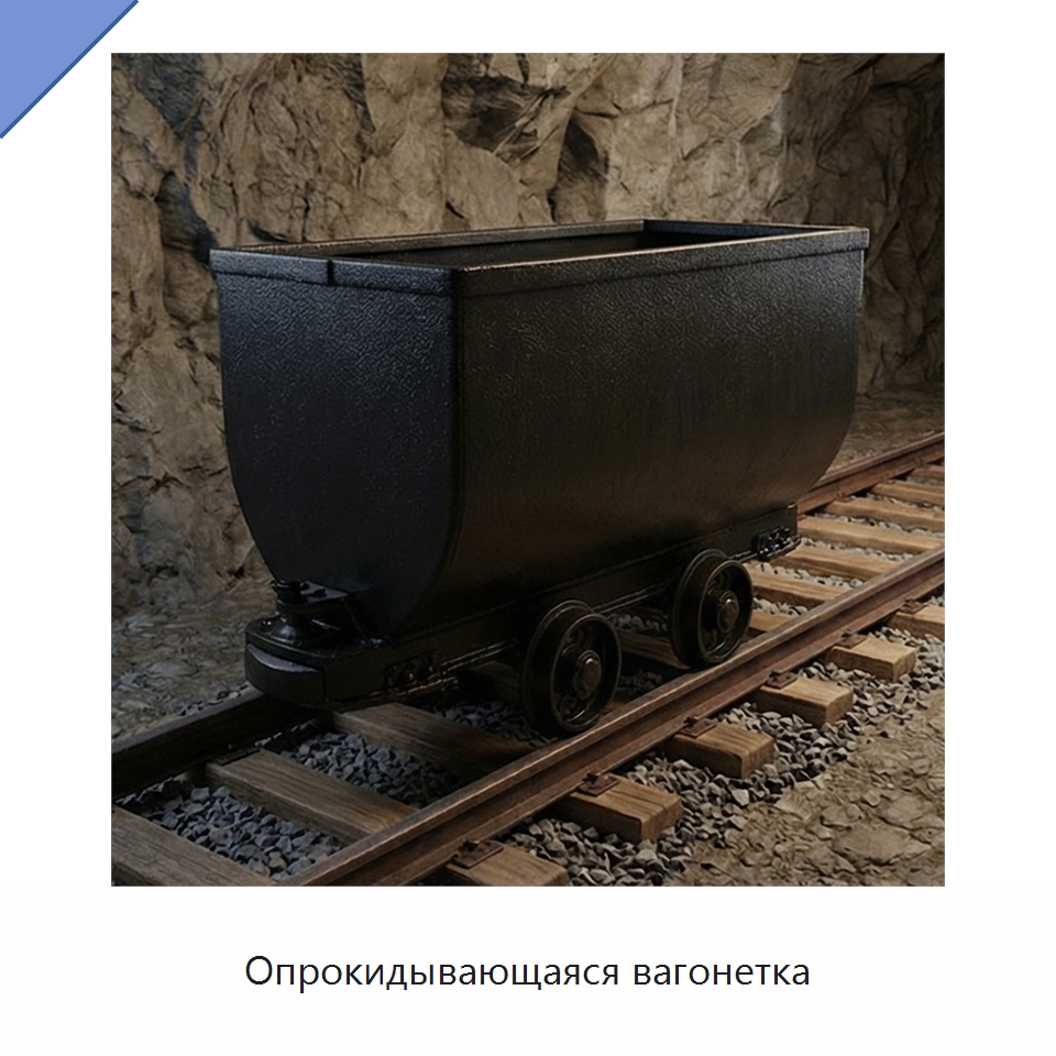 Опрокидывающаяся вагонетка — Горнодобывающее оборудование