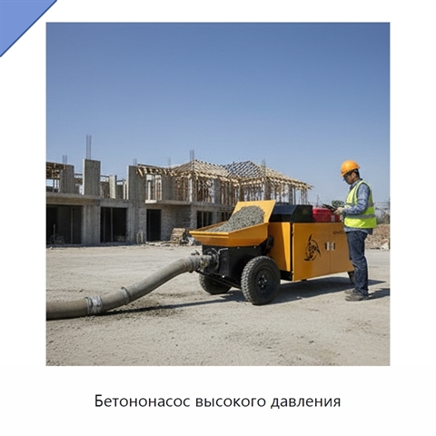 Бетононасос высокого давления