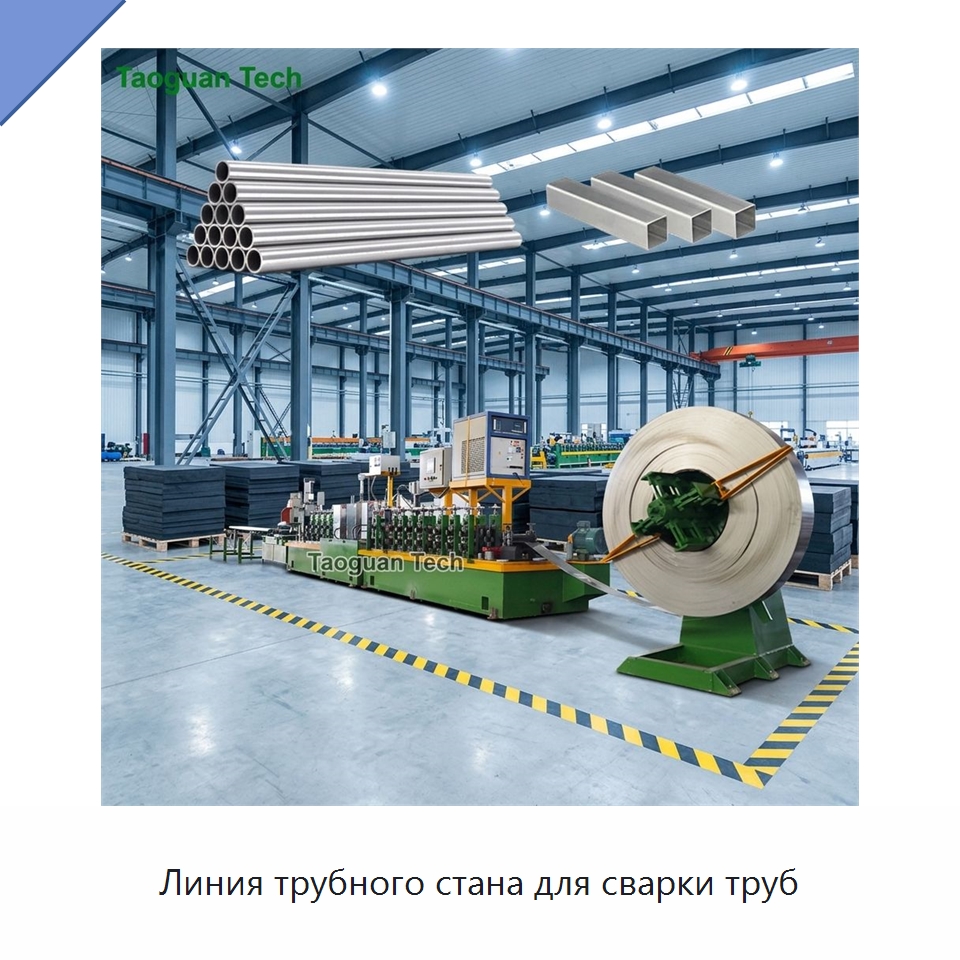 Линия трубного стана для сварки труб — Линии для производства труб