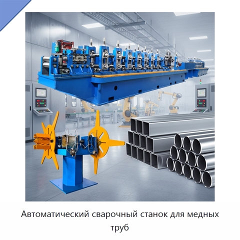 Автоматический сварочный станок для медных труб