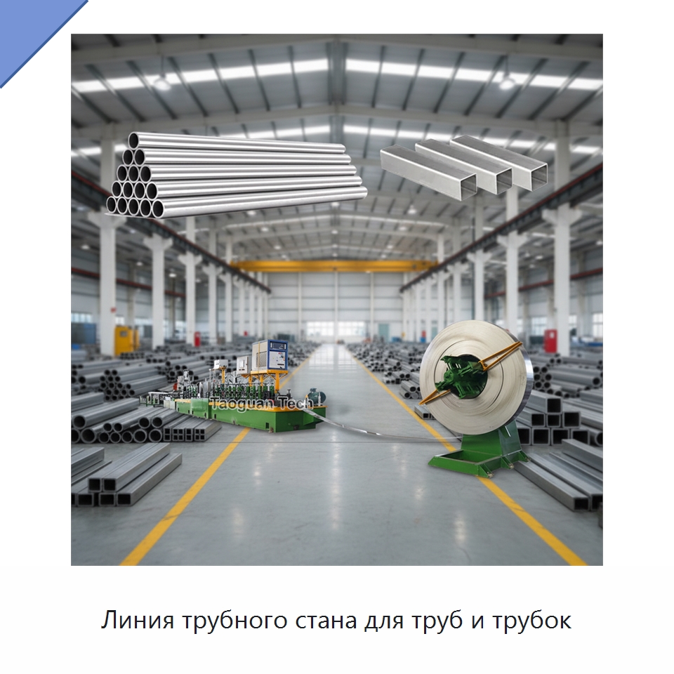 Линия трубного стана для труб и трубок — Линии для производства труб