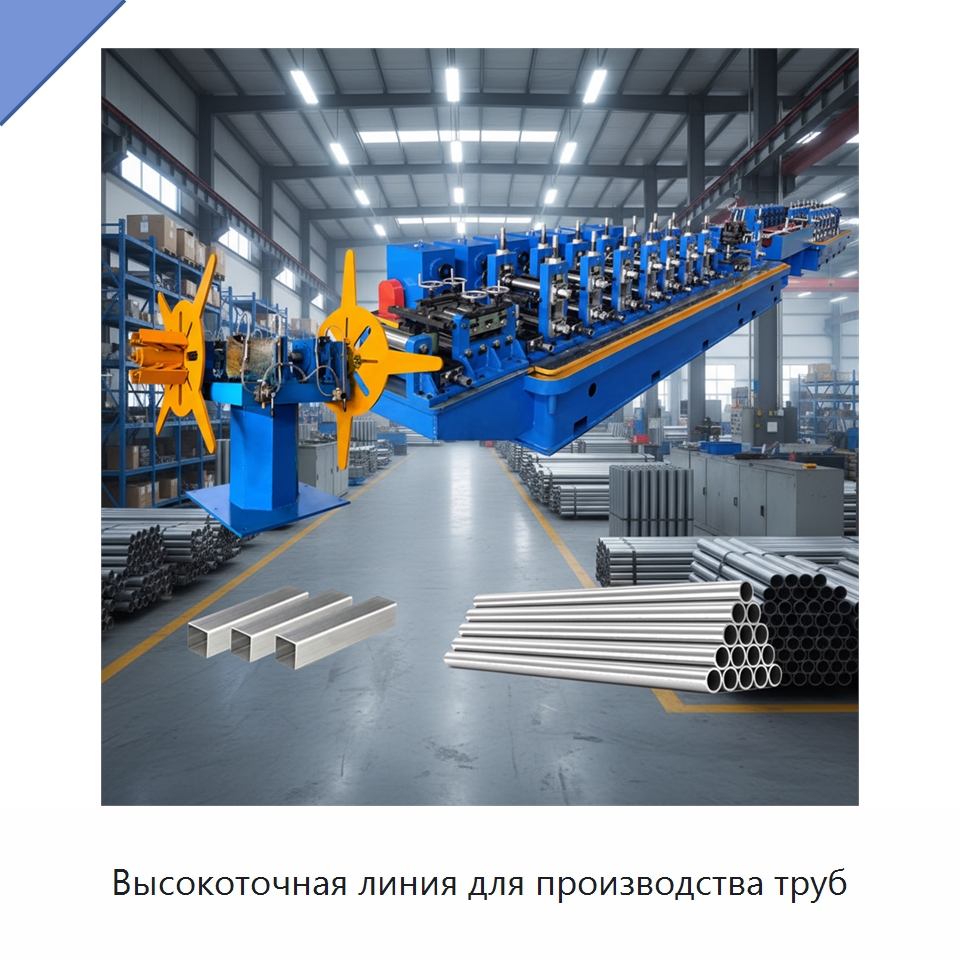 Высокоточная линия для производства труб — Оборудование для производства труб