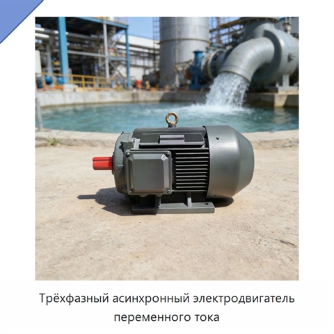 Трёхфазный асинхронный электродвигатель переменного тока