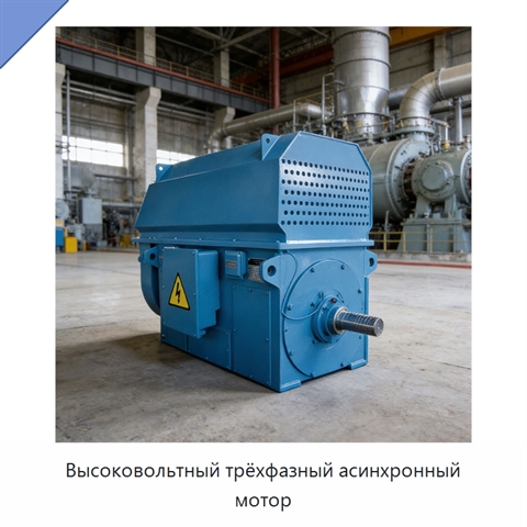 Высоковольтный трёхфазный асинхронный мотор