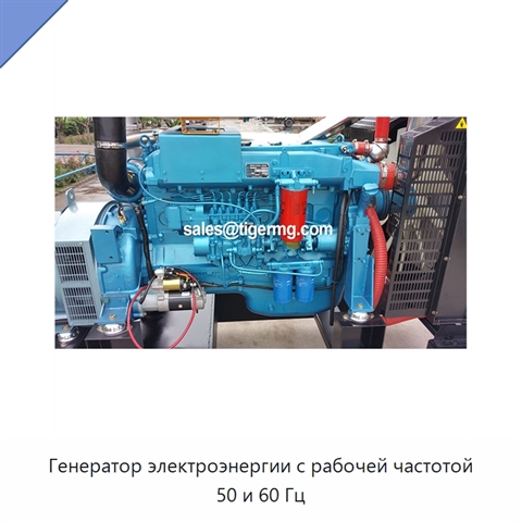 Генератор электроэнергии с рабочей частотой 50 и 60 Гц